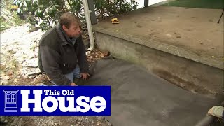 How to Build Granite Porch Stairs  This Old House [upl. by Led]