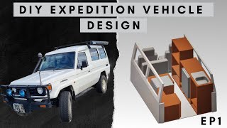 Concept design for a DIY overland vehicle Troopy build EP1 [upl. by Rolfe248]