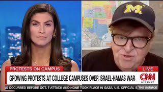 Michael Moore on College Students Rising Up Against Genocide  The Source w Kaitlan Collins 42924 [upl. by Aisyram]