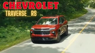 2024 CHEVROLET TRAVERSERS [upl. by Eednus279]