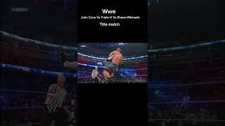 Wwe John Cena Vs Triple H Vs Shawn Michaels 🔥 Title Match 🏆wwe2k23 wweshorts wwesuperstar [upl. by Baras]