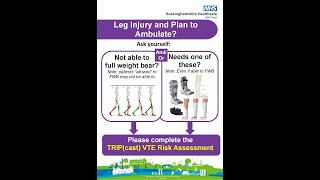 Venous thromboembolism risk assessment  Buckinghamshire Healthcare NHS Trust [upl. by Merchant581]