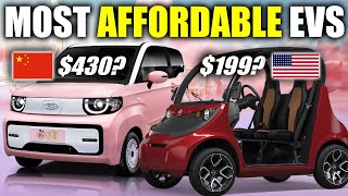 The Most Affordable Electric Cars from Around the World [upl. by Demmahum182]