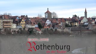 Explore  Rothenburg ob der Tauber Germany [upl. by Snah]