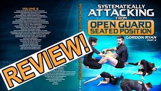 REVIEW  Systematically Attacking From Open Guard Seated Position [upl. by Ditzel]