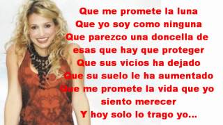 Tu no eres para mi  Fanny Lu  Lyrics [upl. by Adnamra]