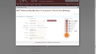 BNI Connect Educational Moment  Passing a Referral Online [upl. by Marbut837]