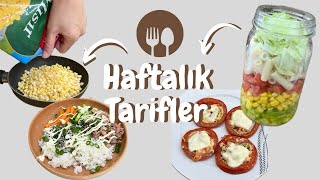 Hafta Boyunca Yaptığım Tarifler  Recipes I Made Throughout The Week [upl. by Klara]