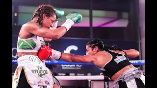 Mayerlin Rivas vs Nazarena Romero  Boxeo de Primera  TyCSports [upl. by Gavette732]