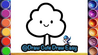 Learn to draw a tree 🌳 [upl. by Faubert142]