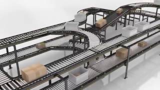 Interroll Modular Conveyor Platform HD [upl. by Eilraep689]