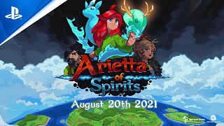 Arietta of Spirits  Launch Trailer  PS4 [upl. by Etsyrk693]