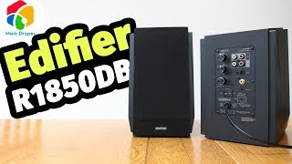 Edifier R1850DB Bluetooth Bookshelf Speakers Review [upl. by Garlan]