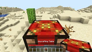 uncrafting table [upl. by Murrah]