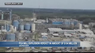 Survivors of deadly DeRidder paper mill explosion awarded 104M [upl. by Vonni]