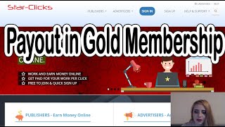 StarClicks  Gold Membership Review 2020 HowtoPayout tutorial [upl. by Seagrave]