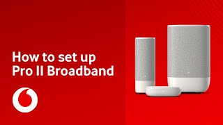 How to set up Vodafone Pro II Broadband  Support  Vodafone UK [upl. by Leirraj]