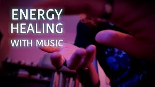 Aura Energy Cleanse with Music ASMR Reiki Earth Energy No Talking No Tapping [upl. by Erdeid]