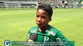 Emocionante A promessa de Endrick do Palmeiras ao seu pai [upl. by Gurtner574]