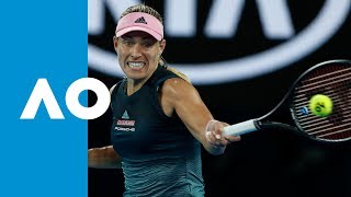 Angelique Kerber v Beatriz Haddad Maia match highlights 2R  Australian Open 2019 [upl. by Burroughs]