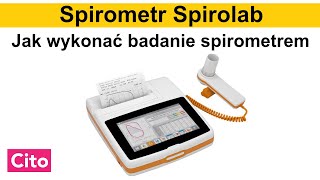 Jak wykonać badanie Spirometrem Spirolab MIR [upl. by Akinad]