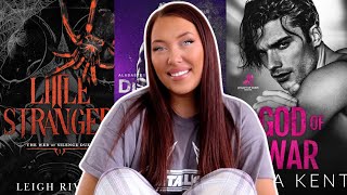 DARK ROMANCE RECOMMENDATIONS…Recent Reading Wrap Up ❤️‍🔥 [upl. by Hafeenah]