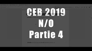 CEB exercices nombres et opérations partie 44 [upl. by Elizabeth]