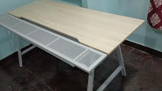 Utespelare gaming desk ash effectgrey [upl. by Izmar]