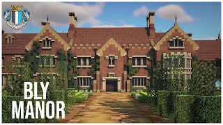 BLY MANOR in Minecraft  Halloween Build [upl. by Leak]