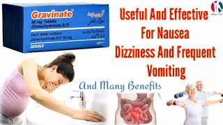 Gravinate tablet uses in urdu  Dimenhydrinate tablet  How to use gravinate tablet 50 mg [upl. by Addy427]