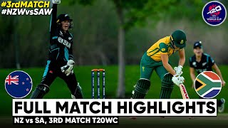 South Africa vs New Zealand 3rd Warmup Match Highlights  ICC Women World Cup  SA vs NZ Highlights [upl. by Lan76]