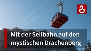 Luftseilbahn Kriens  Pilatus Kulm  Mit der Seilbahn auf den Hausberg von Luzern [upl. by Ogram]