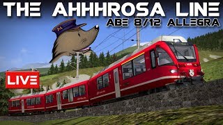 The AHHHrosa Line  ABe 812 Allegra [upl. by Lamag]