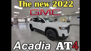 2022 GMC Acadia AT4 l Lets REVIEW some FEATURES before you purchase [upl. by Frederick]