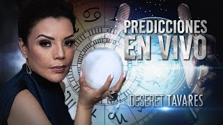 Predicciones en Vivo  Deseret Tavares [upl. by Narahs]