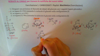 Disaccaridi  Biochimica Esercitazione 1 [upl. by Brogle]