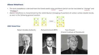 Organometallic Chemistry Part 4 Sonogashira reaction Buchwald Reaction Grubbs metathesis organic [upl. by Shelburne]