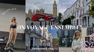 Je visite lAngleterre  Southampton Chichester amp Londres  Portsmouth Vlog 2 [upl. by Iorio]