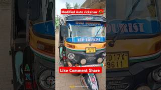 Full Modified auto rickshaw 🛺lighting desiginingshortvideos trendingshorts youtubeshorts [upl. by Leeann]