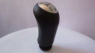 Renault Clio III  How to remove and replace a gear knob [upl. by Byrd104]