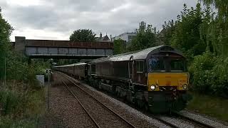 66 746 Royal Scotsman at Broughty Ferry Dundee13092021 [upl. by Enneicul]