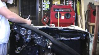 1969 Austin Healey Sprite MKIV  Removing the Dashboard [upl. by Engelhart]