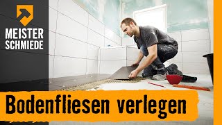 Bodenfliesen verlegen  HORNBACH Meisterschmiede [upl. by Avenej]