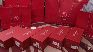 RV Roger Vivier Haul Unboxing Part III [upl. by Brodench]