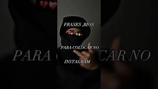 frases para bio do Instagram fyp viral video instagram [upl. by Saffren]