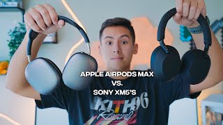 Sony WH1000XM5 vs AirPods Max  Which should you buy in 2024 [upl. by Ettennek]