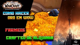 como hacer oro en wow shadowlands 927 farmeos sencillos [upl. by Brause]