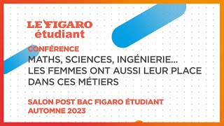 Conférences salon Post BAC 2023  Maths sciences ingénierie [upl. by Som]