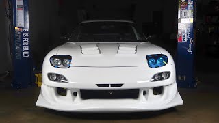 Rx7 Sleek headlights RUINED my car [upl. by Margette310]