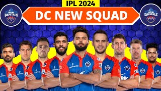 IPL 2024 Delhi Capitals New Squad  Delhi Team Squad 2024  DC Full Squad 2024  DC Team IPL 2024 [upl. by Erdda]